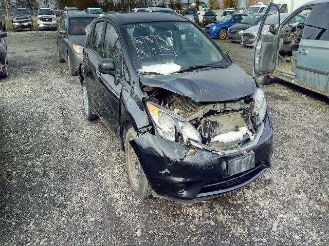 3N1CE2CP5EL418389 - 2014 NISSAN VERSA NOTE BLACK photo 1