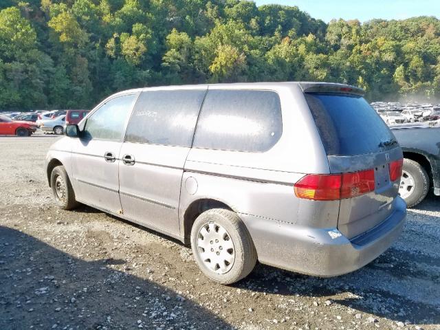 2HKRL1858YH550873 - 2000 HONDA ODYSSEY LX GRAY photo 3