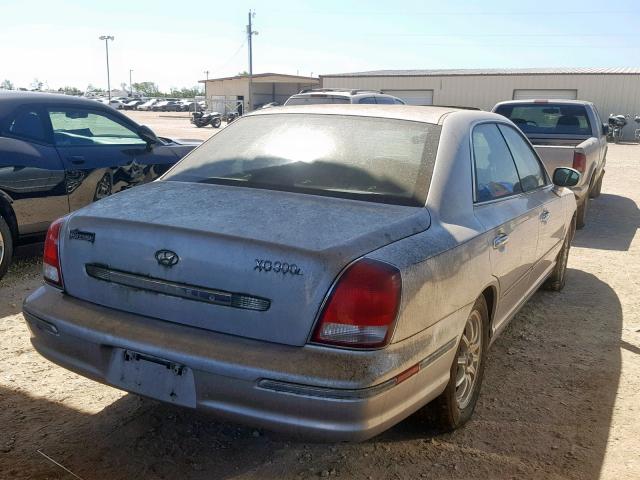 KMHFU45D31A136972 - 2001 HYUNDAI XG 300 SILVER photo 4