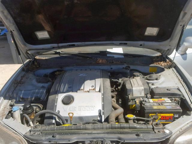 KMHFU45D31A136972 - 2001 HYUNDAI XG 300 SILVER photo 7