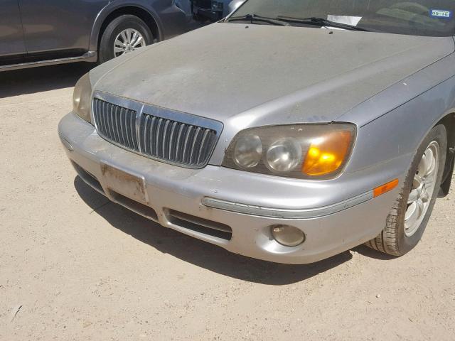 KMHFU45D31A136972 - 2001 HYUNDAI XG 300 SILVER photo 9