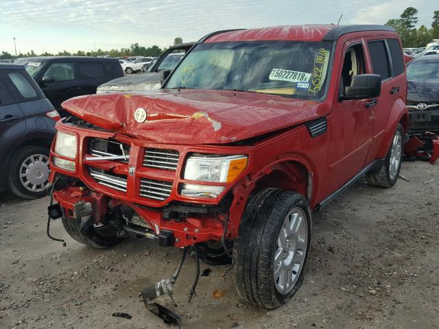 1D4PT4GK4BW603203 - 2011 DODGE NITRO HEAT RED photo 2