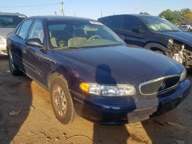 2G4WS52J821170763 - 2002 BUICK CENTURY CU BLUE photo 1