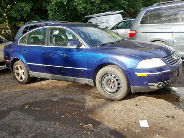 WVWTH63B94P254230 - 2004 VOLKSWAGEN PASSAT GLX BLUE photo 1