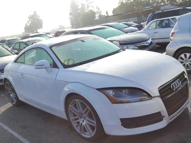 TRUAF38J781041013 - 2008 AUDI TT 2.0T WHITE photo 1