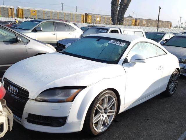 TRUAF38J781041013 - 2008 AUDI TT 2.0T WHITE photo 2