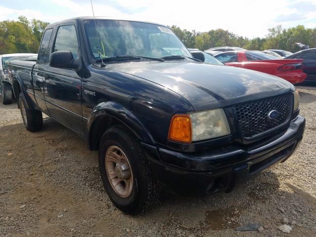 1FTYR14U93PB57243 - 2003 FORD RANGER SUP BLACK photo 1