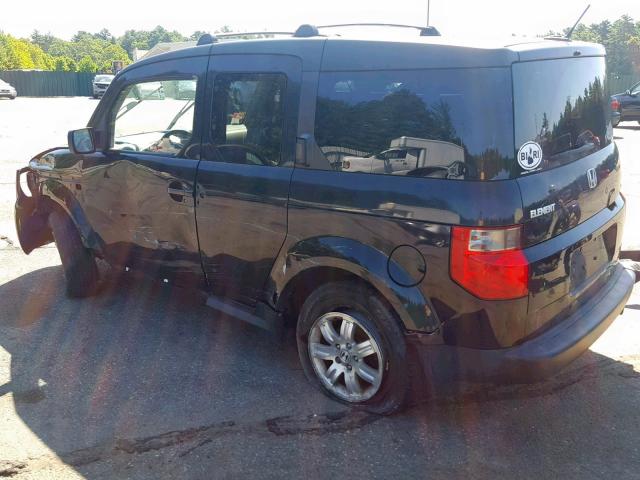 5J6YH28798L007185 - 2008 HONDA ELEMENT EX BLACK photo 3