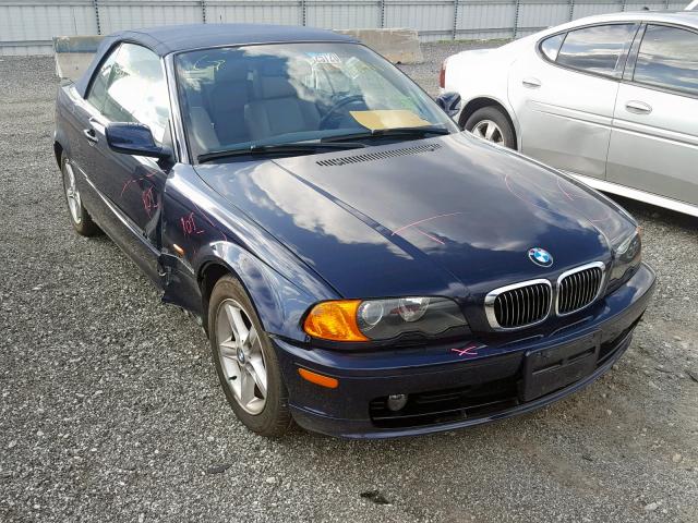 WBABS33482PG85832 - 2002 BMW 325 CI BLUE photo 1