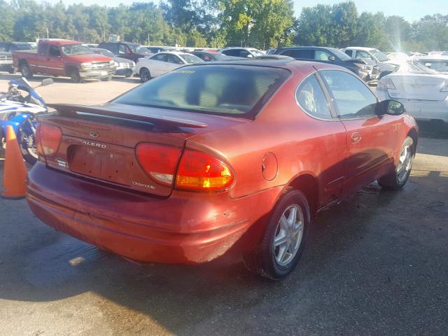 1G3NL12F43C169672 - 2003 OLDSMOBILE ALERO GL MAROON photo 4