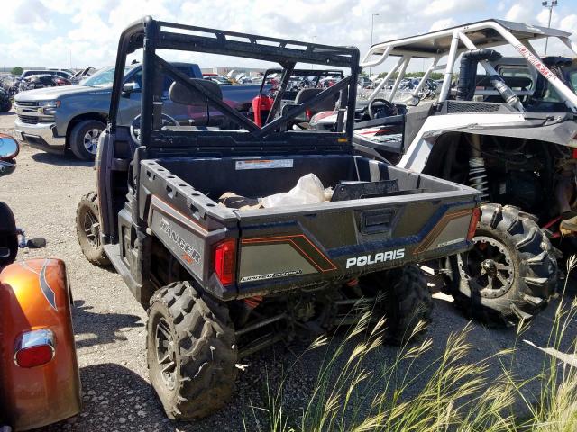 4XAUH9EA9EG345808 - 2014 POLARIS RANGER 900 BLACK photo 3