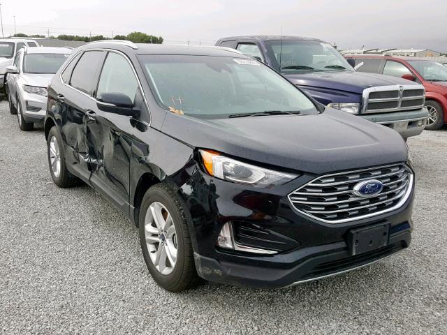 2FMPK4J92KBB90653 - 2019 FORD EDGE SEL BLACK photo 1