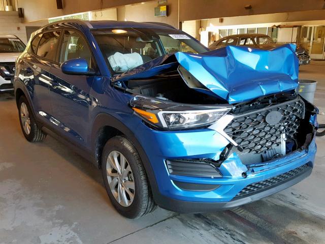 KM8J33A4XKU895339 - 2019 HYUNDAI TUCSON LIM BLUE photo 1