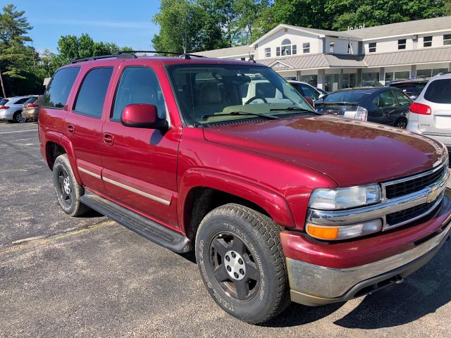 1GNEK13T94J224998 - 2004 CHEVROLET TAHOE K150 BURGUNDY photo 1