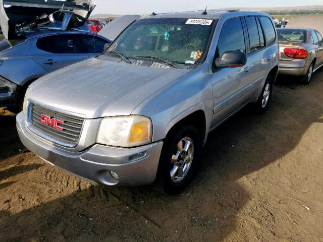 1GKDT13S542180859 - 2004 GMC ENVOY GRAY photo 2