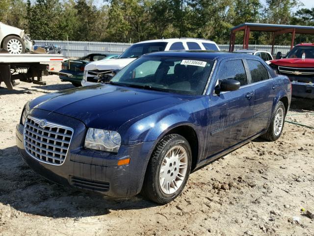 2C3KA43R76H106476 - 2006 CHRYSLER 300 BLUE photo 2