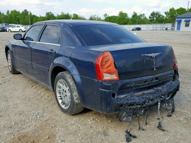 2C3KA43R76H106476 - 2006 CHRYSLER 300 BLUE photo 3