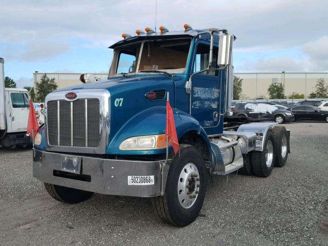 2XPRDZ9X87M698840 - 2007 PETERBILT 340 BLUE photo 2