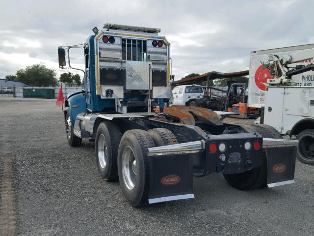 2XPRDZ9X87M698840 - 2007 PETERBILT 340 BLUE photo 3