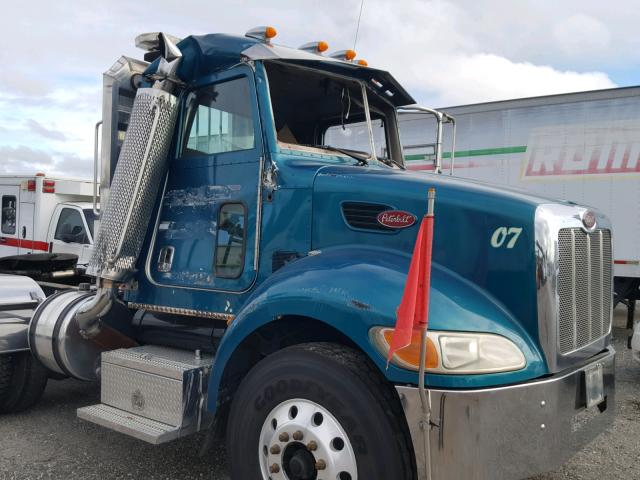 2XPRDZ9X87M698840 - 2007 PETERBILT 340 BLUE photo 9