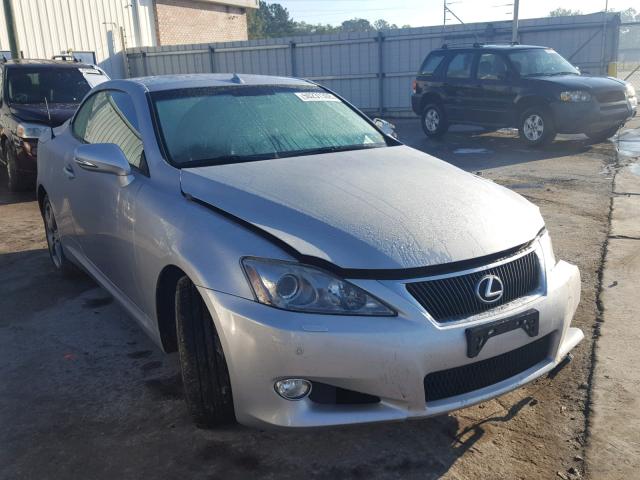 JTHFF2C23A2512115 - 2010 LEXUS IS 250 SILVER photo 1