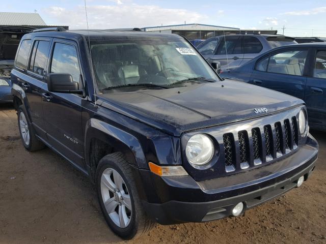 1C4NJPCB2CD666783 - 2012 JEEP PATRIOT LI BLACK photo 1