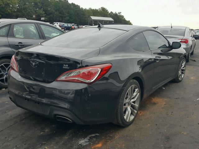 KMHHU6KJ0DU091278 - 2013 HYUNDAI GENESIS CO BLACK photo 4