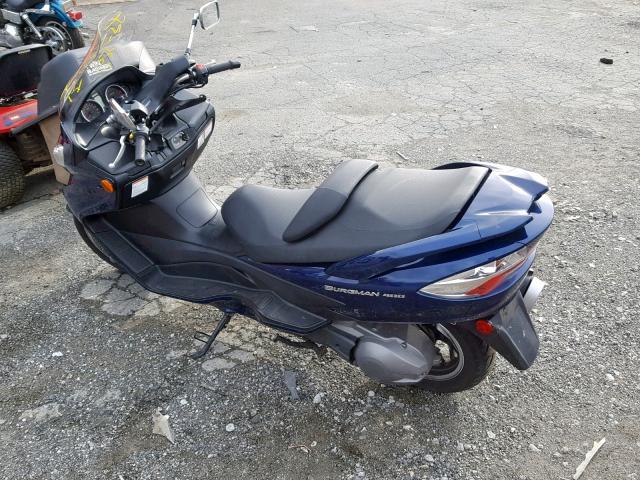 JS1CK44A372102340 - 2007 SUZUKI AN400 BLUE photo 3