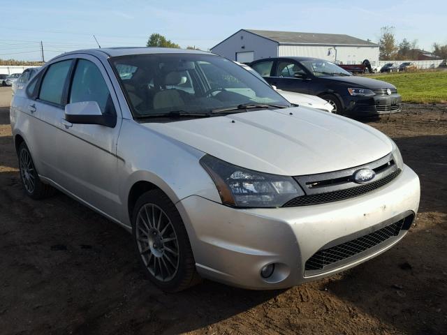 1FAHP3GN3AW238642 - 2010 FORD FOCUS SES SILVER photo 1