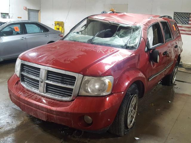 1D8HB48P57F579940 - 2007 DODGE DURANGO SL RED photo 2