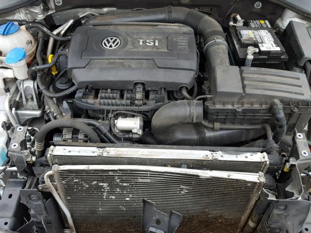 1VWBT7A30EC094675 - 2014 VOLKSWAGEN PASSAT SE SILVER photo 7