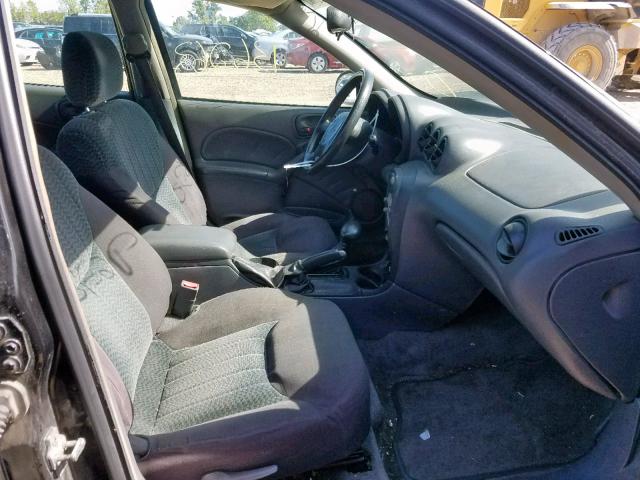 1G2NF52E44C247069 - 2004 PONTIAC GRAND AM S BLACK photo 5