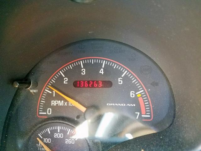 1G2NF52E44C247069 - 2004 PONTIAC GRAND AM S BLACK photo 8