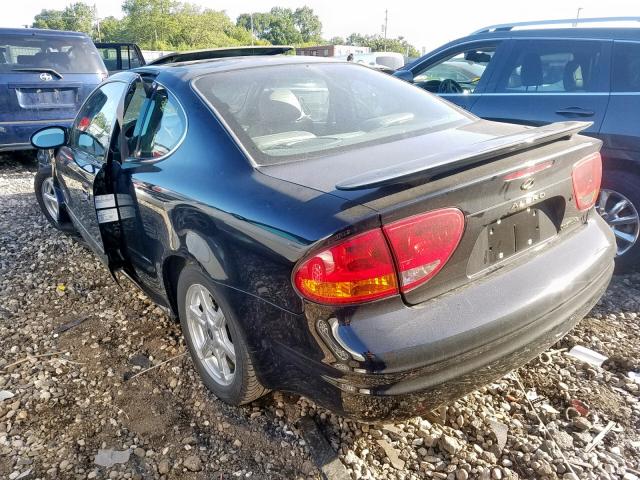 1G3NF12E81C159593 - 2001 OLDSMOBILE ALERO GLS BLACK photo 3