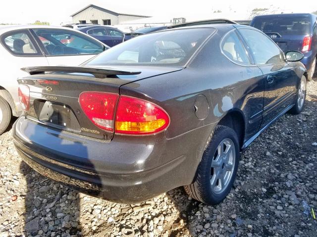 1G3NF12E81C159593 - 2001 OLDSMOBILE ALERO GLS BLACK photo 4