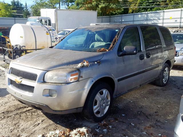 1GNDV23W48D122919 - 2008 CHEVROLET UPLANDER L SILVER photo 2