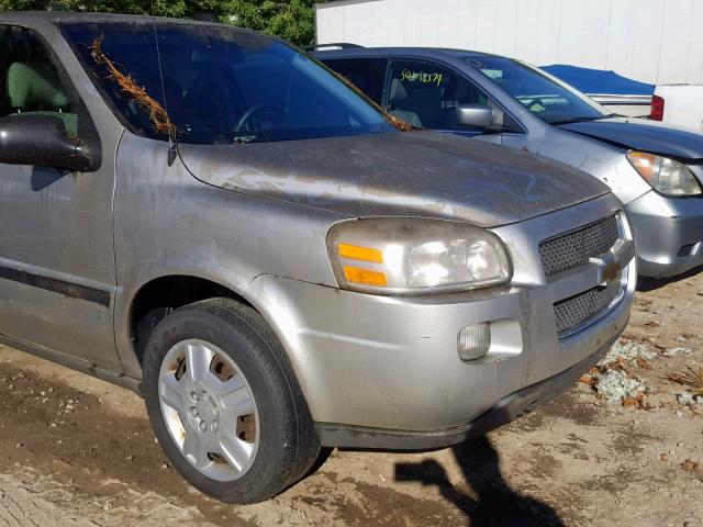 1GNDV23W48D122919 - 2008 CHEVROLET UPLANDER L 银色 照片 9