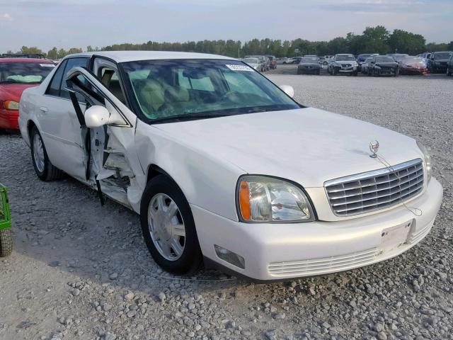 1G6KD54Y34U136523 - 2004 CADILLAC DEVILLE WHITE photo 1