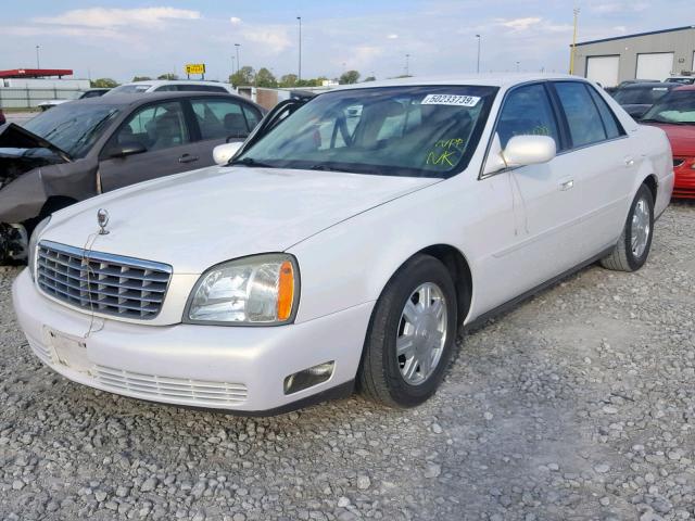 1G6KD54Y34U136523 - 2004 CADILLAC DEVILLE WHITE photo 2