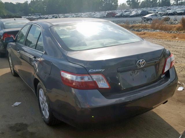 4T1BB46K79U087285 - 2009 TOYOTA CAMRY HYBR GRAY photo 3