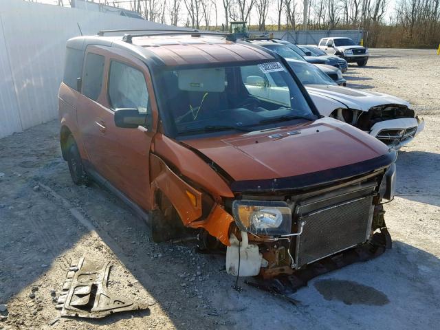 5J6YH28778L007721 - 2008 HONDA ELEMENT EX ORANGE photo 1