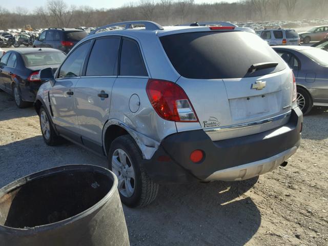 3GNFL1EK3DS509488 - 2013 CHEVROLET CAPTIVA LS 银色 照片 3