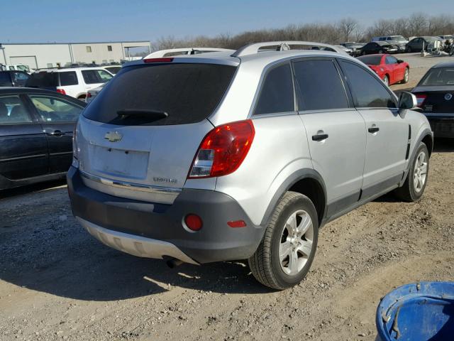 3GNFL1EK3DS509488 - 2013 CHEVROLET CAPTIVA LS SILVER photo 4