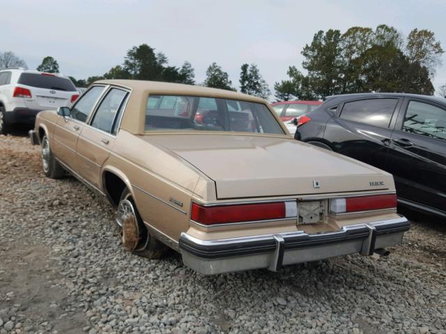 1G4BP69Y4FX478613 - 1985 BUICK LESABRE LI GOLD photo 3