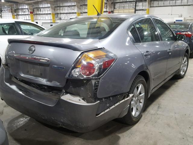 1N4CL21E49C119553 - 2009 NISSAN ALTIMA HYB GRAY photo 4