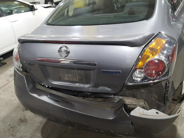 1N4CL21E49C119553 - 2009 NISSAN ALTIMA HYB GRAY photo 9