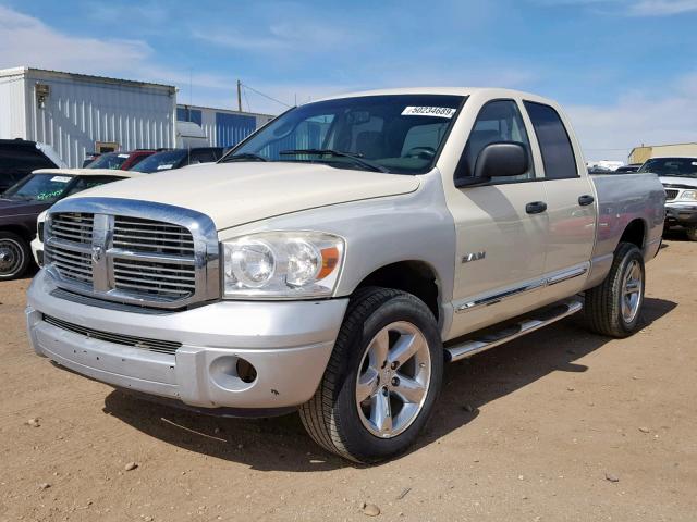 1D7HU18278J164912 - 2008 DODGE RAM 1500 S TWO TONE photo 2