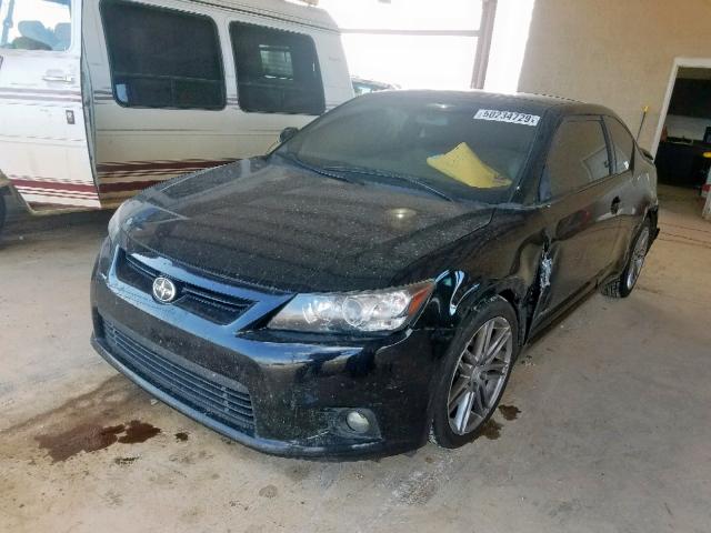 JTKJF5C71D3047835 - 2013 TOYOTA SCION TC შავი ფოტო 2