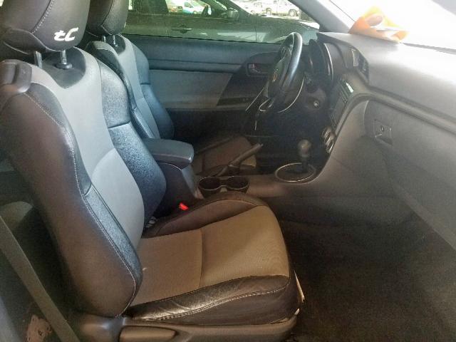 JTKJF5C71D3047835 - 2013 TOYOTA SCION TC შავი ფოტო 5