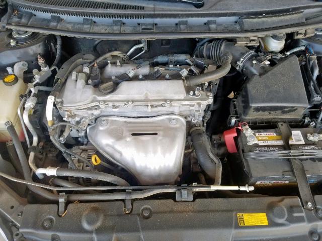 JTKJF5C71D3047835 - 2013 TOYOTA SCION TC შავი ფოტო 7